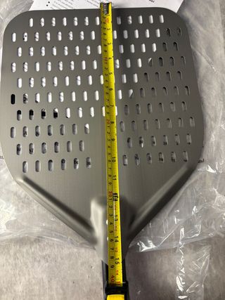 Pala Pizza Aluminio Perforada Mango