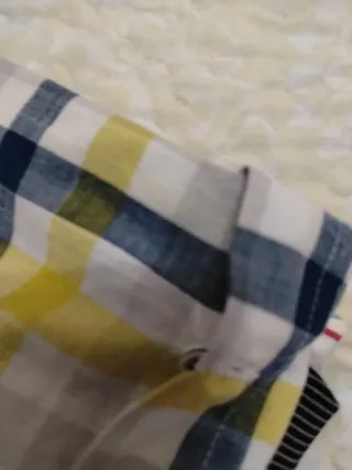 Camisa de cuadros hombre talla XXXL