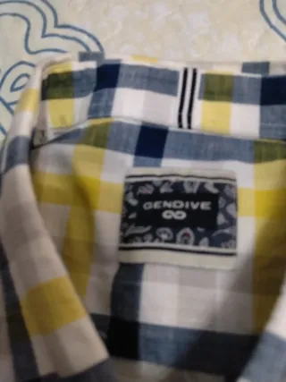 Camisa de cuadros hombre talla XXXL