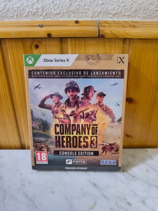 Company of Heroes 3 Xbox Series X Ed. Lanzamiento