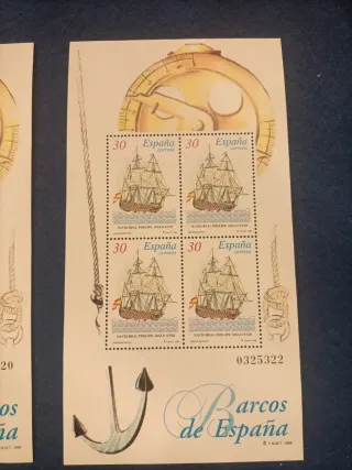 Hojitas sellos España 1996