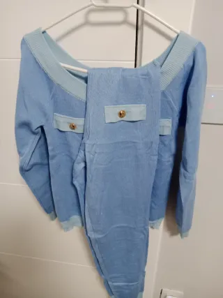 Conjunto 2 piezas azul