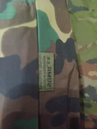 Funda saco dormir camuflaje ejército tierra