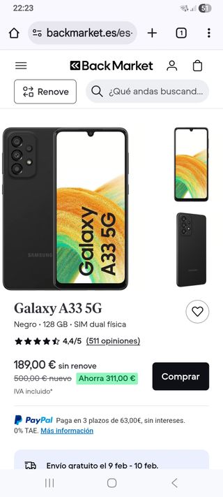 Samsung Galaxy A33 5G 128GB