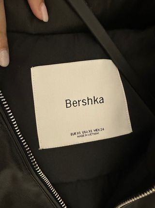 Chaleco Bershka Negro Talla xs