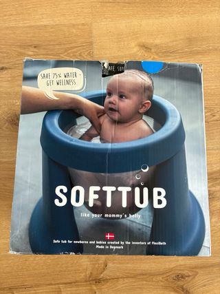 Bañera bebé Softtub