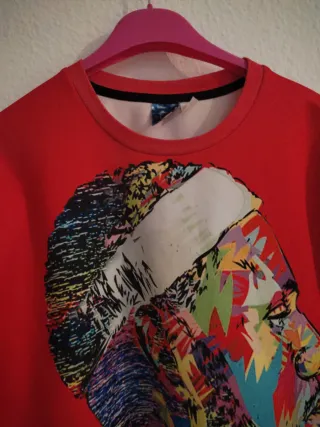 Sudadera unisex con estampado gráfico