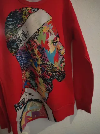 Sudadera unisex con estampado gráfico