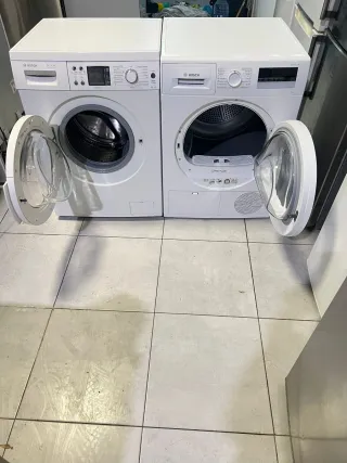 Lavadora y Secadora Bosch garantía trasporte