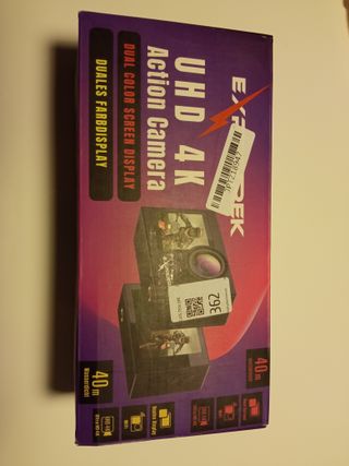 Cámara Deportiva Exprotrek 4K Ultra HD