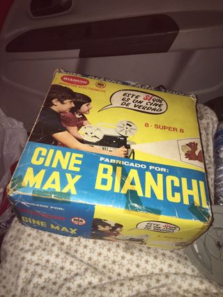 Proyector Cine Max Bianchi Super 8