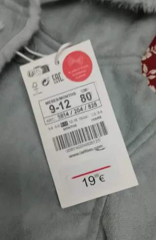 Chaquetón gris con forro de pelo