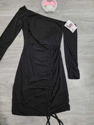 Disfraz Conejita Negro y Rosa Talla Única