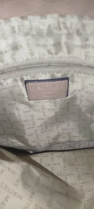 Bolso bandolera beige