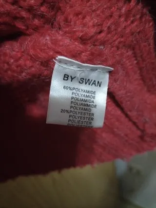 Jersey punto grueso rojo talla 44