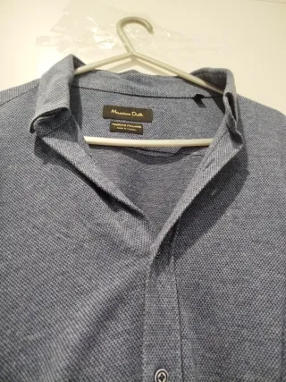 Camisa Massimo Dutti Azul Talla M