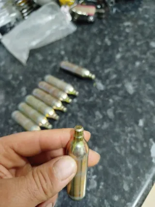 Cápsulas CO2 Airsoft (8 unidades)