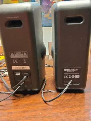 Altavoces Woxter Big Bass 95 Negros