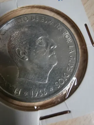 Moneda 100 Pesetas Plata Tío Paco