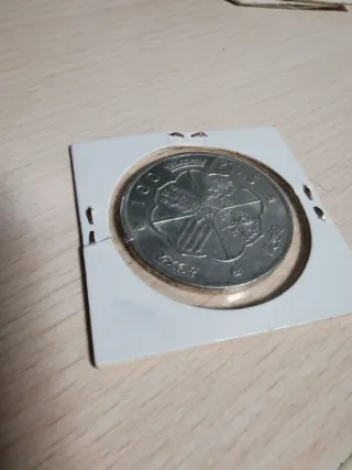 Moneda 100 Pesetas Plata Tío Paco