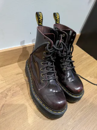 Botas Dr. Martens Jadon Cherry Red