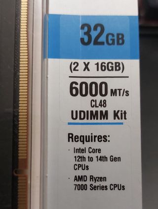Kit RAM Crucial DDR5 32GB 6000MHz 2x16GB