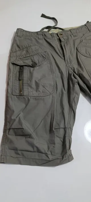 Pantalón pirata hombre Lefties verde oliva