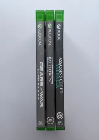 Lote 3 Giochi Xbox One: Gears, AC Valhalla, SW