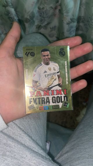 Panini Extra Gold 2025 Tarjeta Futbol