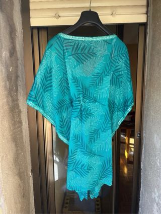 Blusa playera o pareo azul XL