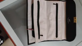 Joyero de viaje negro