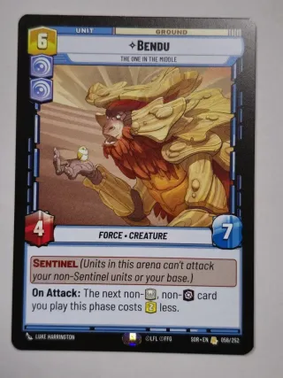 Star Wars CCG Bendu carta
