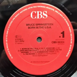LP 1985 🇳🇱 BRUCE SPRINGSTEEN - BORN IN THE U.S.A