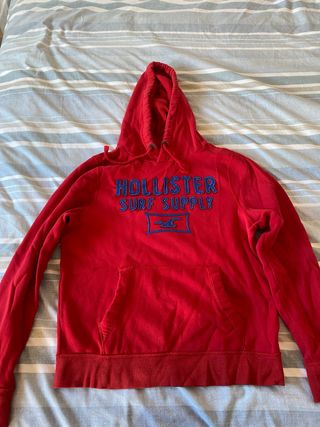 Sudadera Hollister Roja