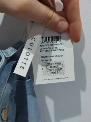 Pantalón vaquero Brownie nuevo