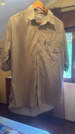 Camisa Columbia a cuadros talla L