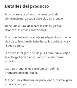 Cómoda Smastad/Platsa 3 cajones Ikea