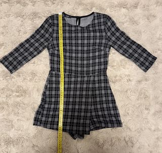 Tuta corta quadri Zuiki Tg M