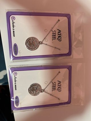 Medalla San Benito Acero Inoxidable