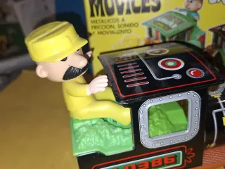 Locomotora Hojalata Obertoys Juguete Antiguo