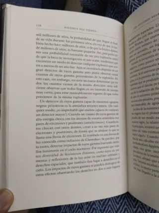 Historia del tiempo.Del Big Bang a los agujeros