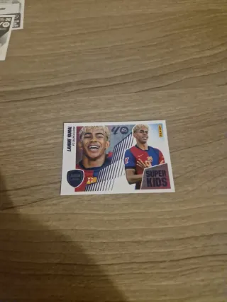 Cromo Lamine Yamal FC Barcelona Panini