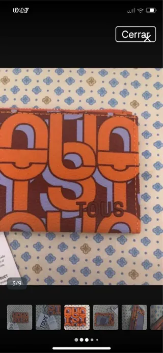 Monedero Tous Naranja para Victor