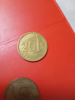 Moneda antigua 5 Francos Suiza 1982