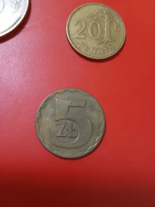 Moneda antigua 5 Francos Suiza 1982