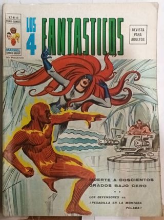 Lote 6 Cómics Los 4 Fantásticos - Ed.Vértice