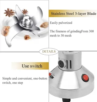 Molinillo Eléctrico Acero Inoxidable HC-150