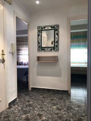 Habitación zona pisos azules