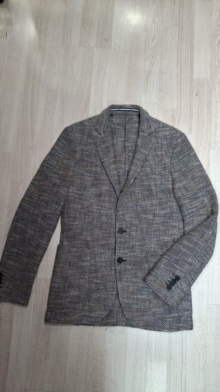 Americana Hugo Boss Marrón y Gris