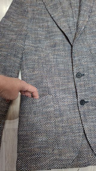 Americana Hugo Boss Marrón y Gris